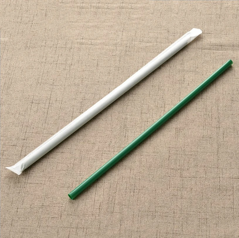 Eco Friendly Corn PLA Straws biodegradable 100% compostable Drinking Straws