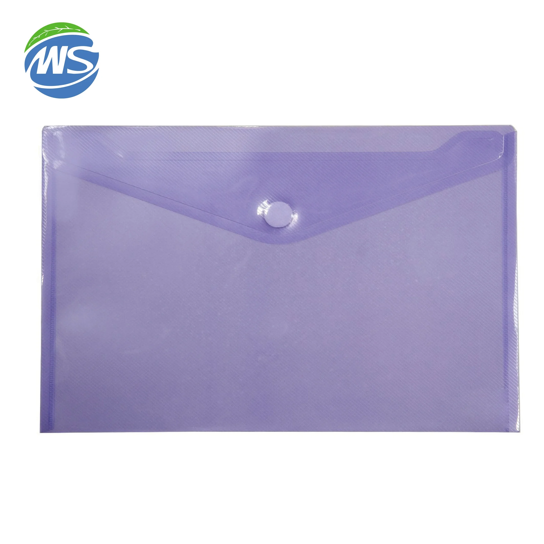 Прозрачная пластиковая папка-конверт A4 для