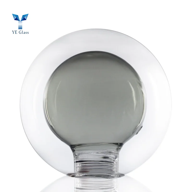 G9 Globe Ball Lamp Shades Double-wall Glass Chandelier Lampshade