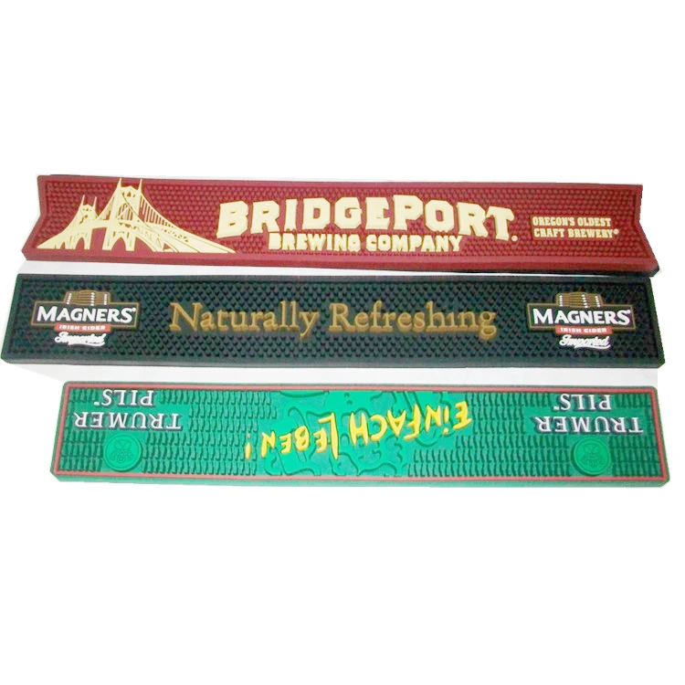 Bar PVC mat rotary wine glass, personalized beer drinking mat, with logo alcohol bar waterproof mat