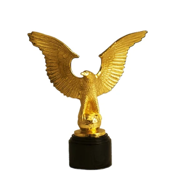 Xinfeng custom metal made might flying award eagle trophy best eagle trophy OEM