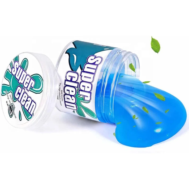 Wholesale keyboard Cleaner Dust Cleaning Jelly mud 160g Super magic Car Cleaning Gel For Car Interior dust cleaning