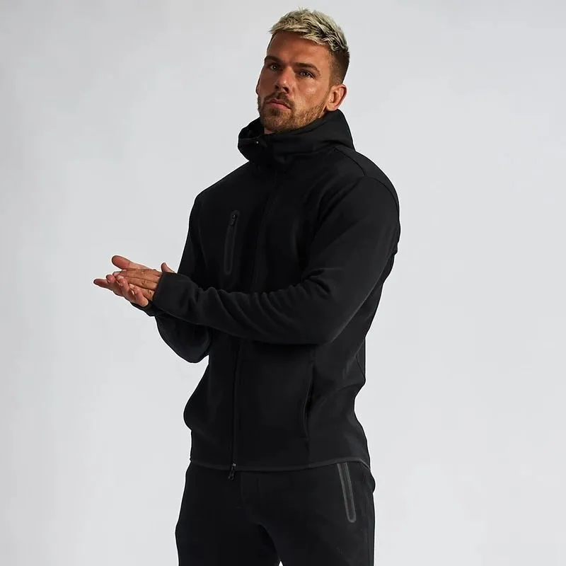 Competitive Price chinese men jacket With Spot wholesale  Sportswear Gym Tight Training Sweatshirts Fitness Jackets