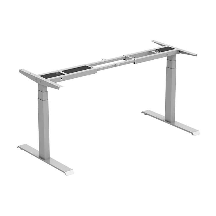 Luxury Office Furniture Dual Motor Electric Adjustable Sit Stand Desk Standing Desk Height Adjustable Desk Frame