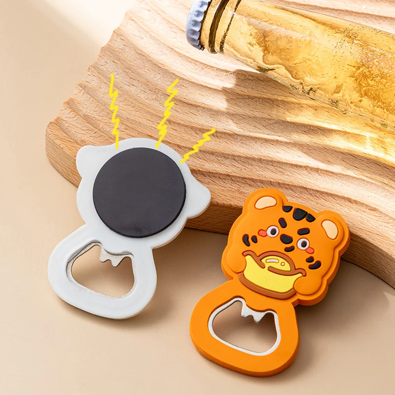 PVC Fridge Magnet Manufacturer Custom Promotional Soft PVC Rubber Fridge Magnets Bottle Opener