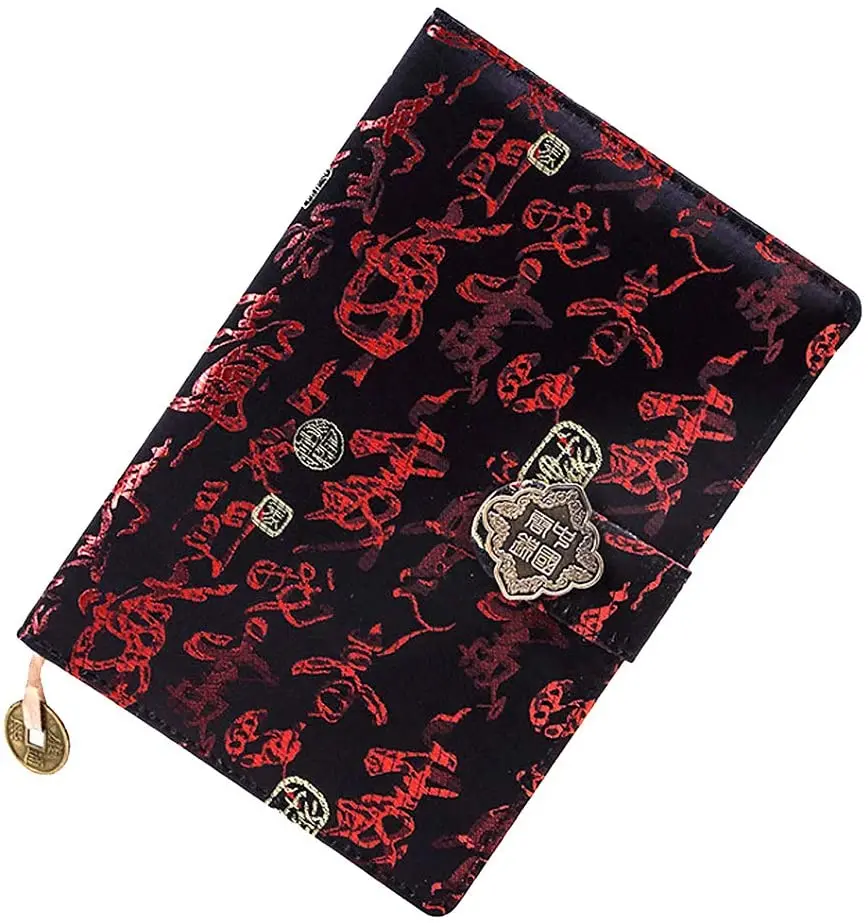 Exquisite Dragon Notebook Chinese Yun Brocade Notebook Silk Hardcover Diary Journal Sketchbook Travel and Thought Blank Book