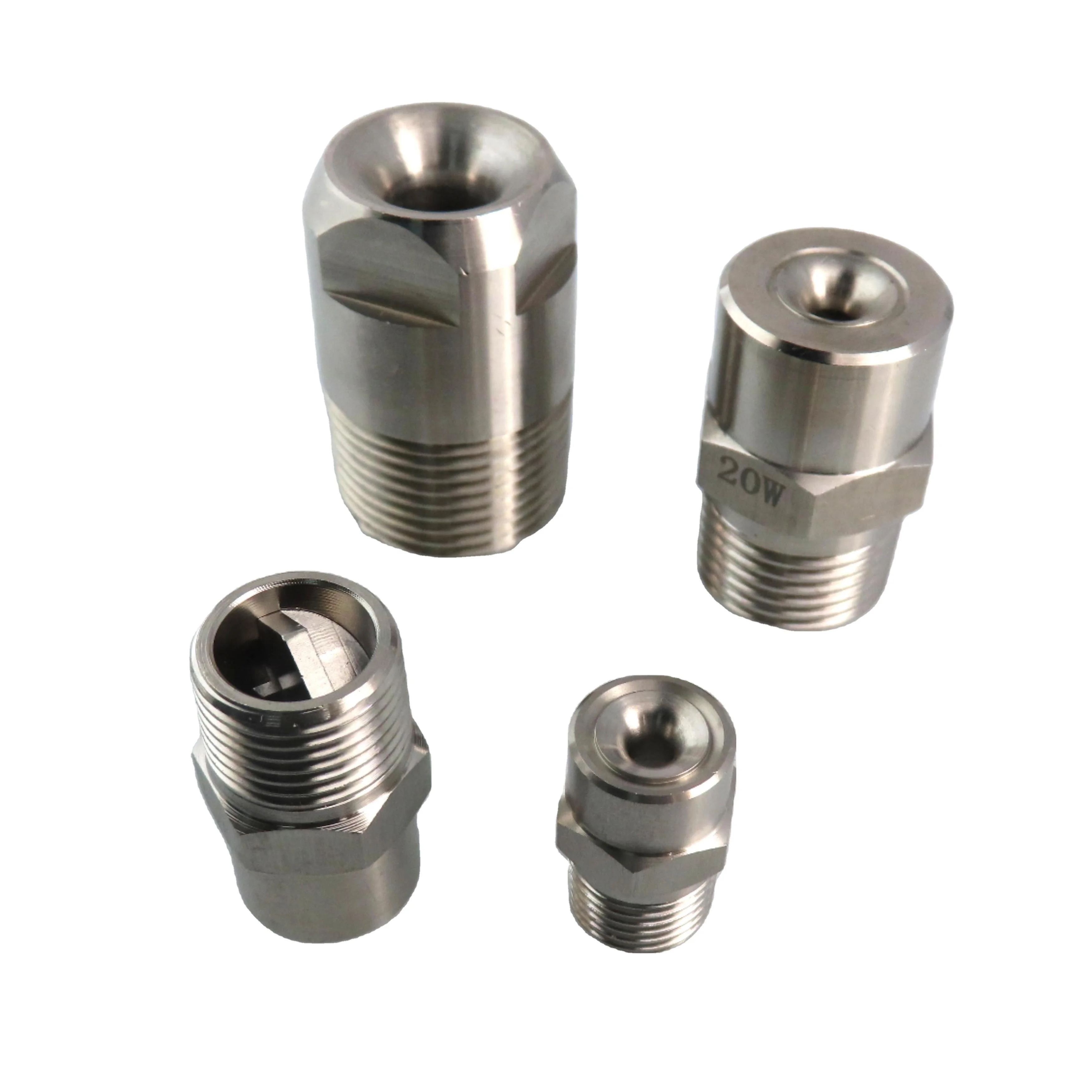 Stainless steel wide Angle solid conical cooling nozzle dust removal tower nozzle defogging nozzle