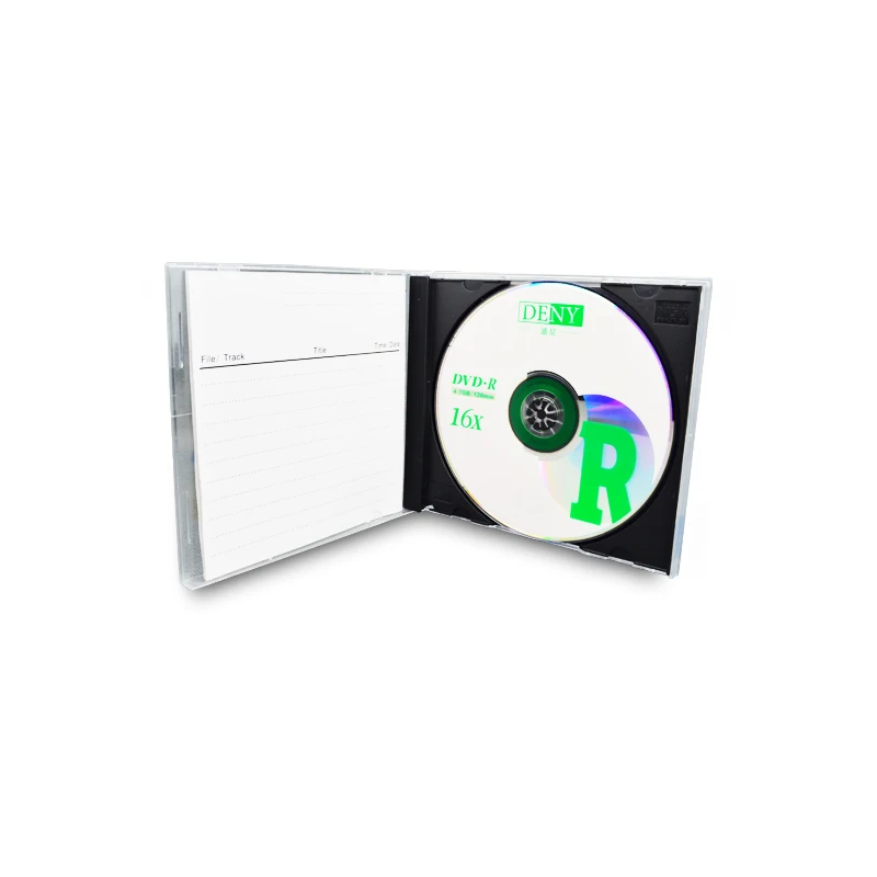 Hot sale cheap deny blank cd with 700mb 52x OEM wrap layer style time packing pcs