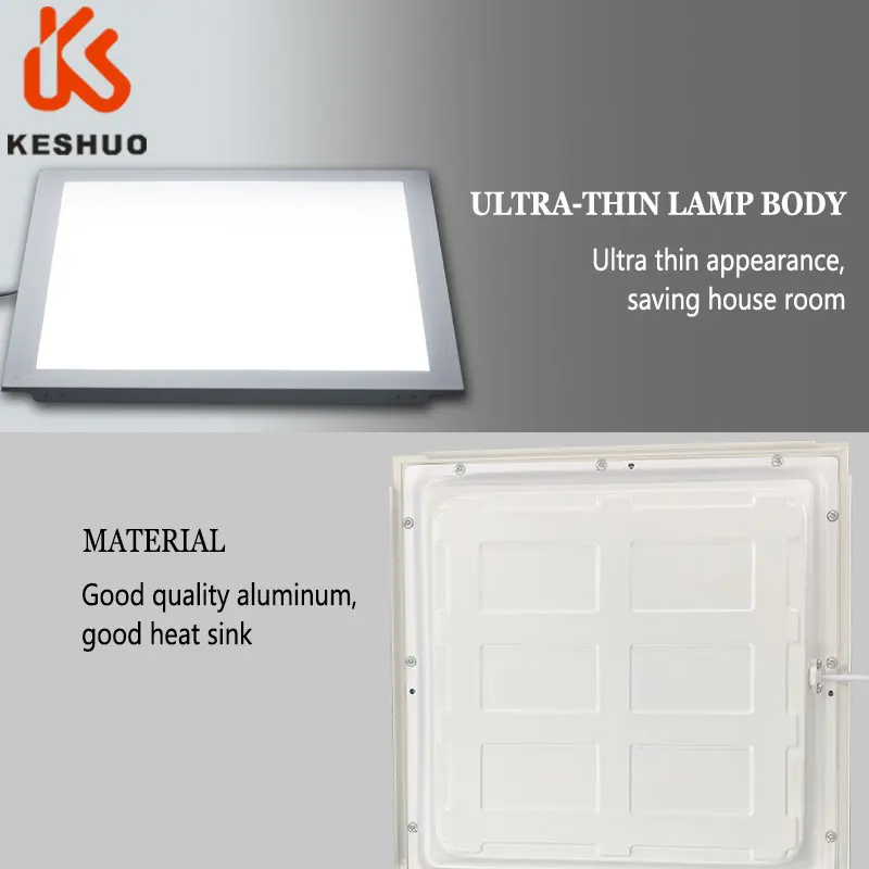 Keshuo LED Ceiling Light  Smart Panel Light Compatible an led panel light