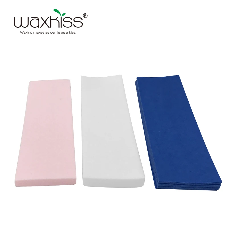 Free sample wholesale  Muslin white/biege wax strips for beauty salon use