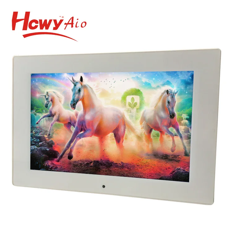 Cheapest 10.1 inch Android system Digital Signage video photo music Display