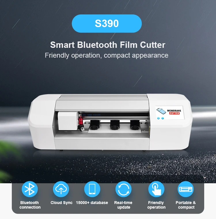 Mobile Tablet Laptop Protective Film Plotter Hydrogel Film Cutting Machine Smart Phone Skin Sticker Plotter Cutter For Iphone 14