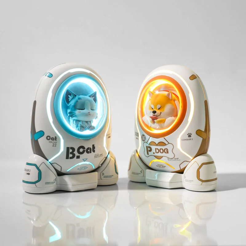 Новый инновационный внешний аккумулятор емкостью 10000 мАч, мультяшный космический внешний аккумулятор в виде кошки, подарок