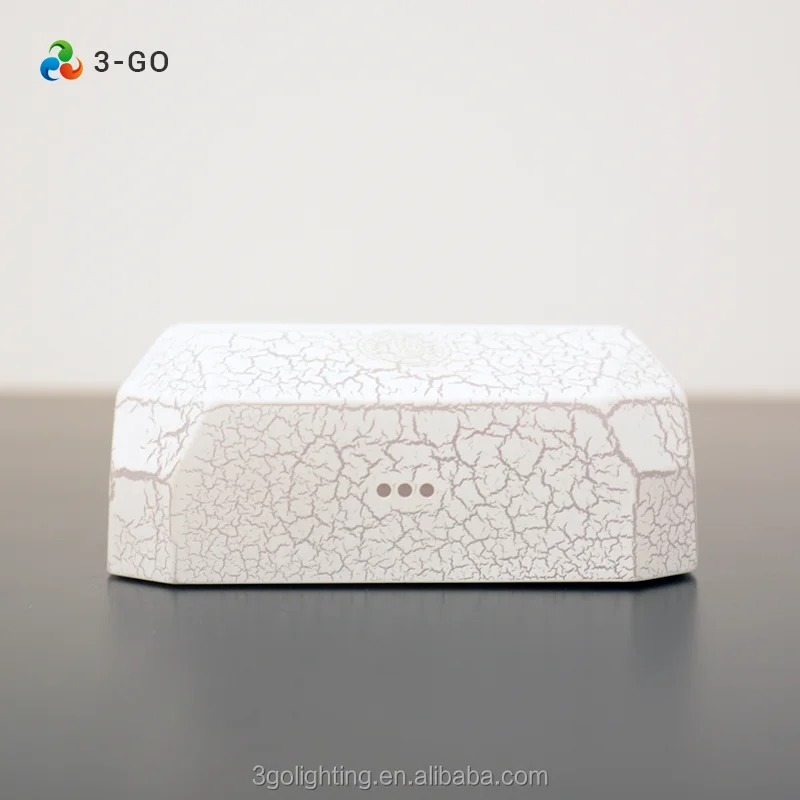 Rechargeable 3D night light crack base for acrylic led light 3d illusion lamp