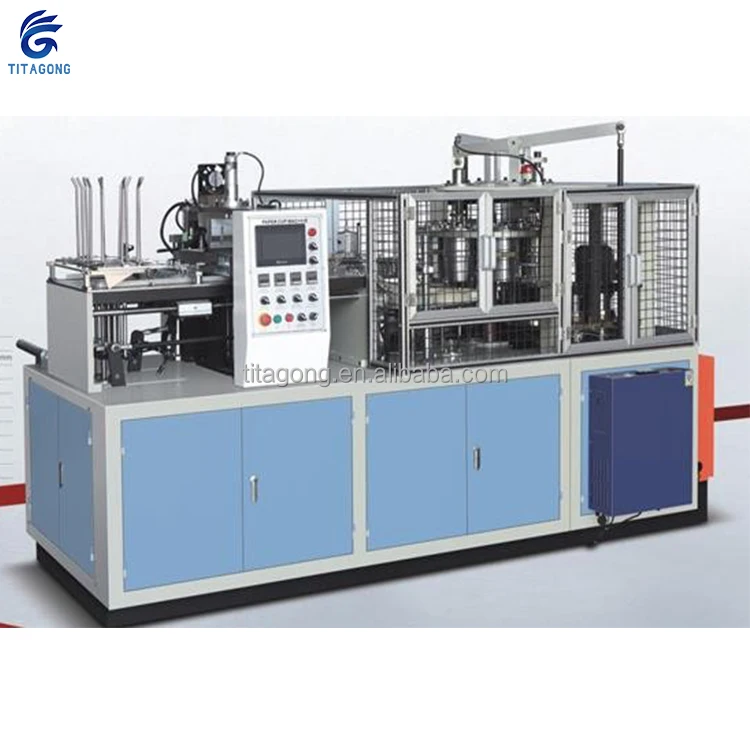 Automatic paper food container forming machine lunch box