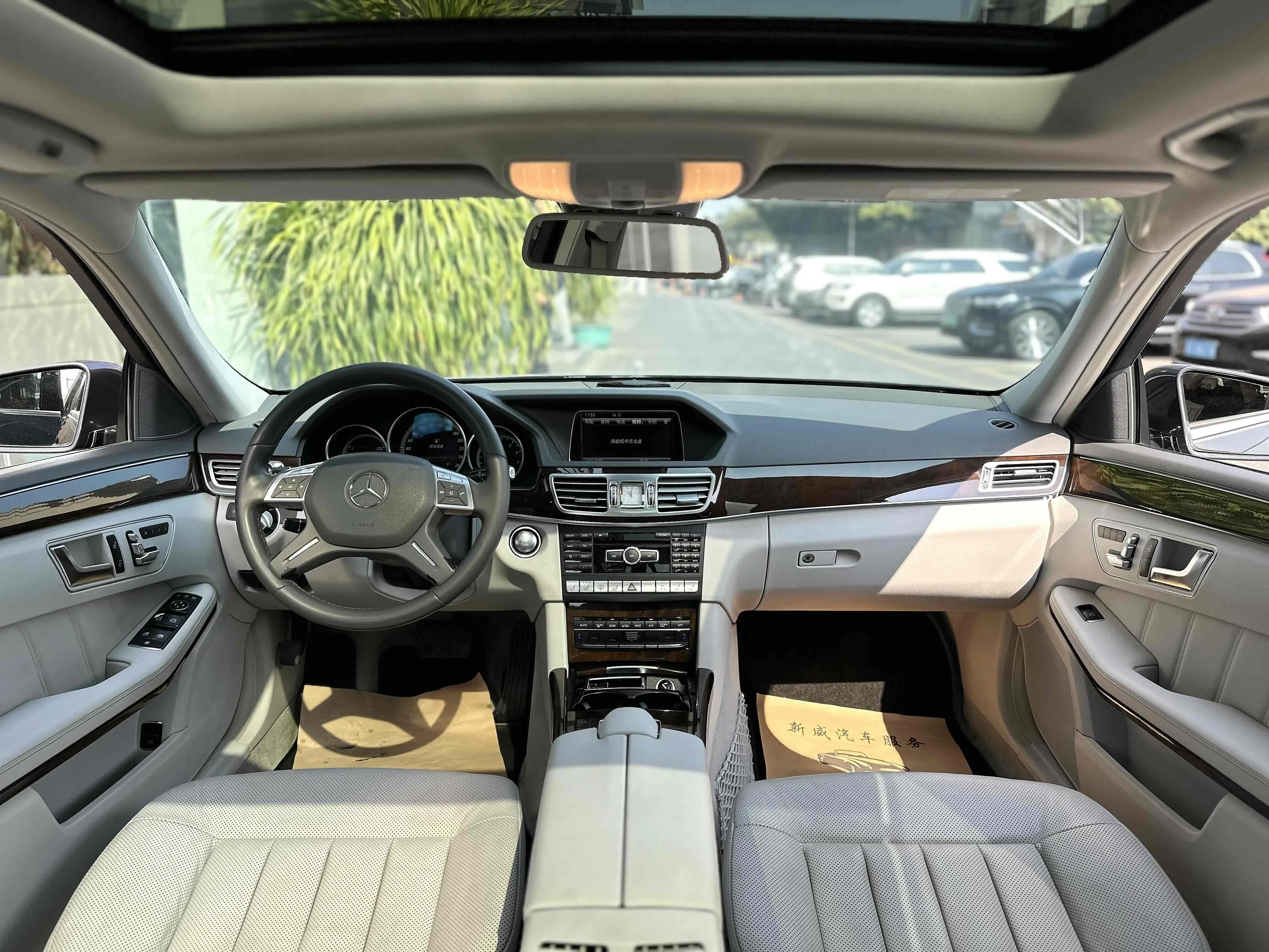 Роскошные автомобили 2014 MERCEDES BENZ E300L 3.0L V6 7AT коробка передач автоматические подержанные для семьи на работу босса