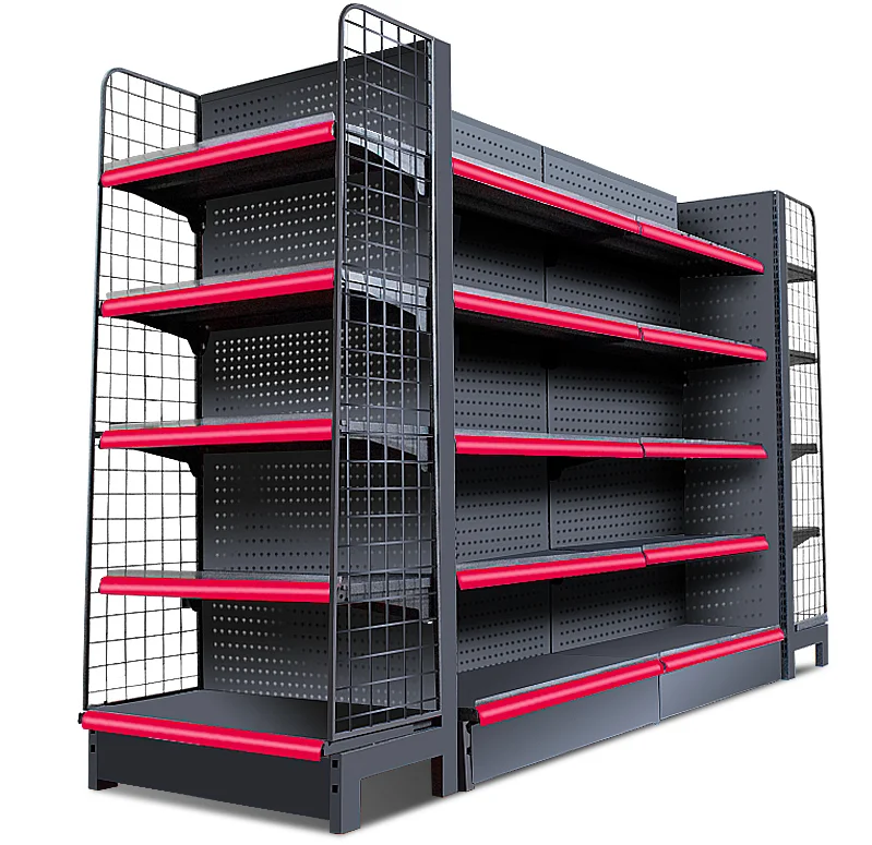 Best quality  metal display shelves for supermarket and store