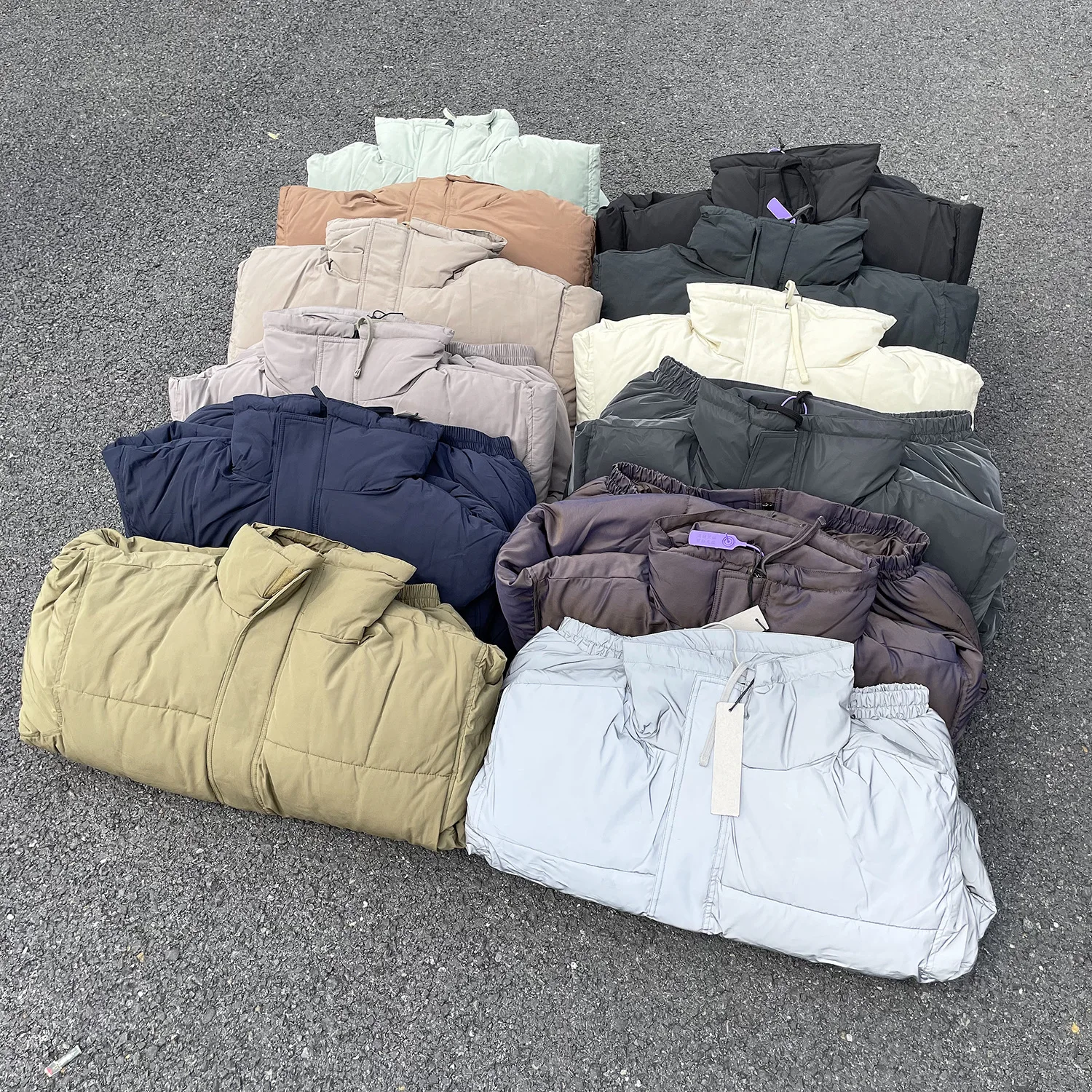 OEM Custom High Quality Wholesales Plus Size Winter High Street Cotton Coat Loose Zipper Casual Outdoor Cotton Men Women Jacket