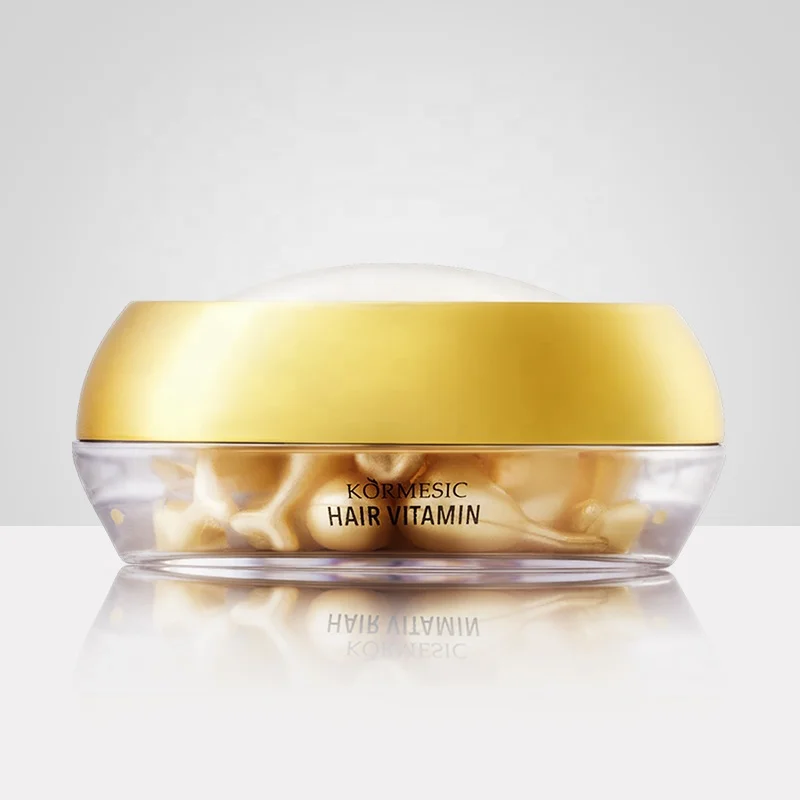 KORMESIC Hot sales Hair Vitamins Repair Growth Oil Moisturizing Treatment Capsule Hair Serum Hair Oil Capsules