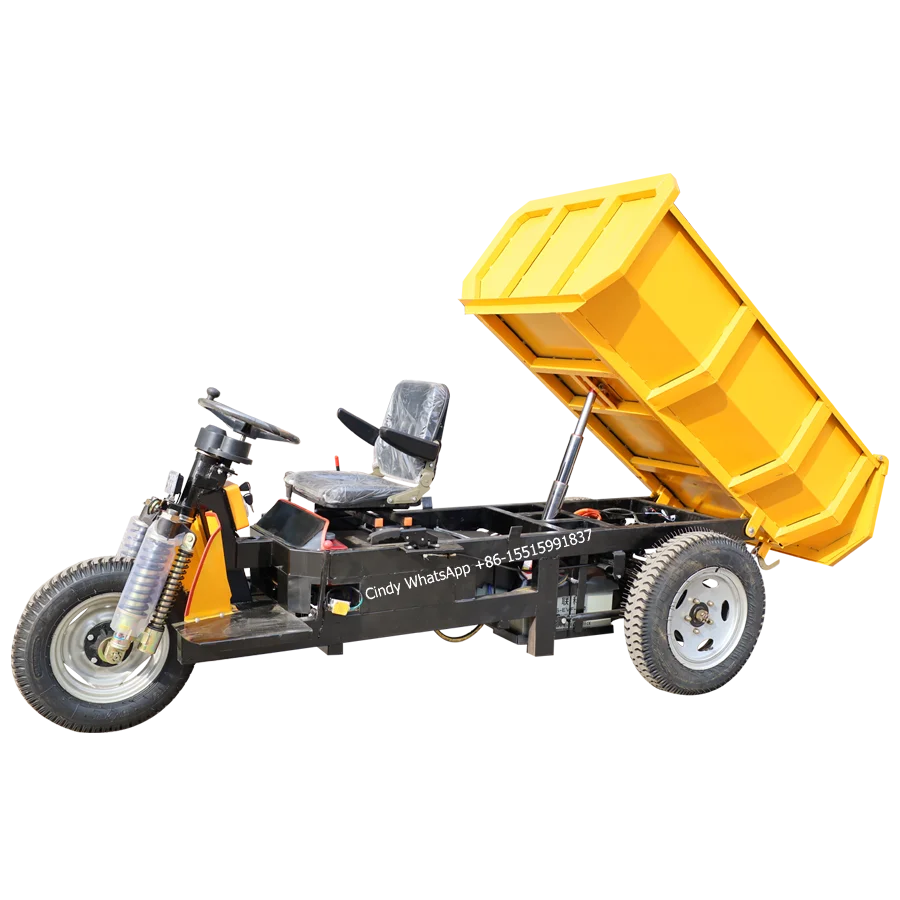 LK200 widely used in mining electric mini loader max load 2500kg electric tipper truck hydraulic mini dumper