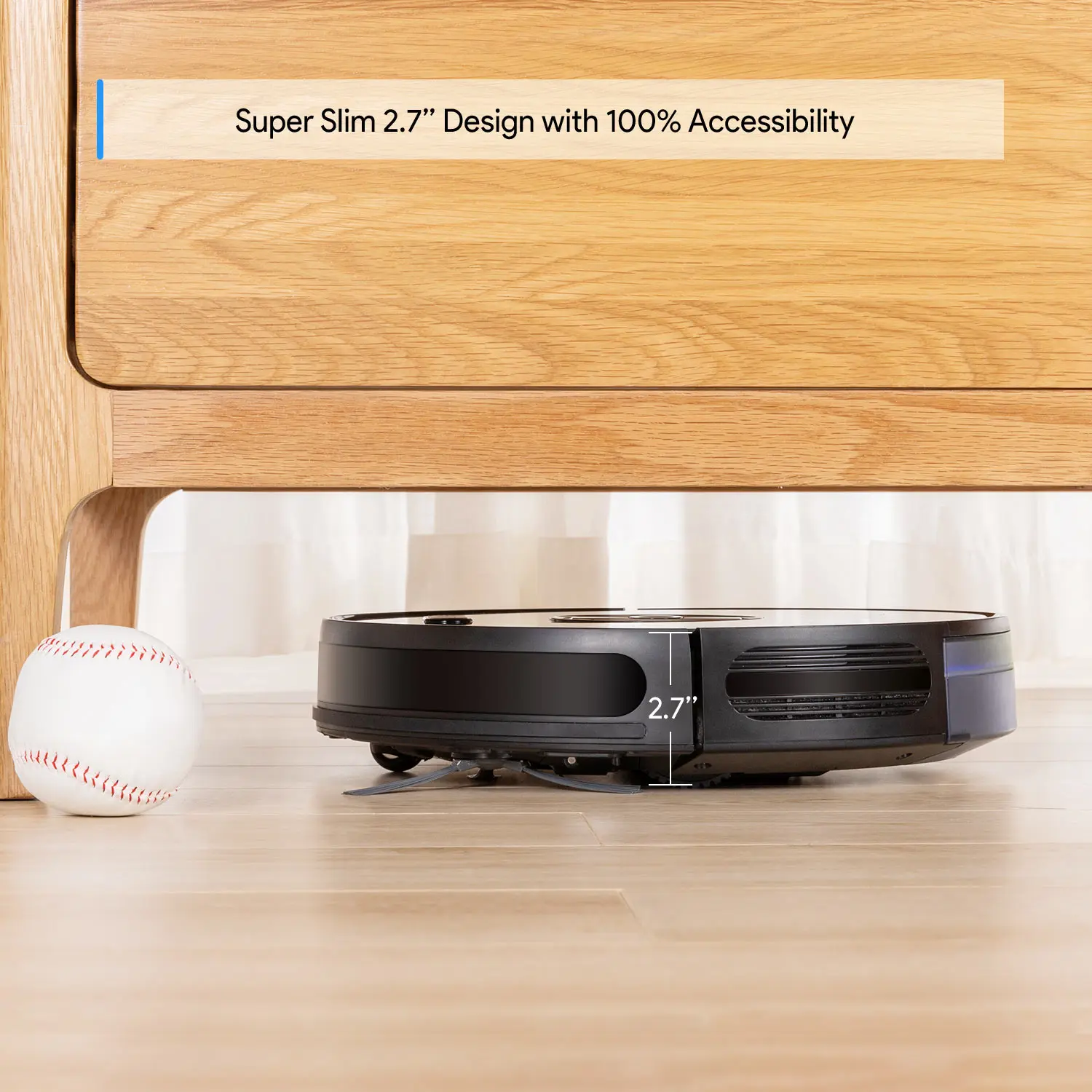 Bagotte BG800 Germany Tuya Warehouse Self Cleaning Vacuum Robot for Home Office