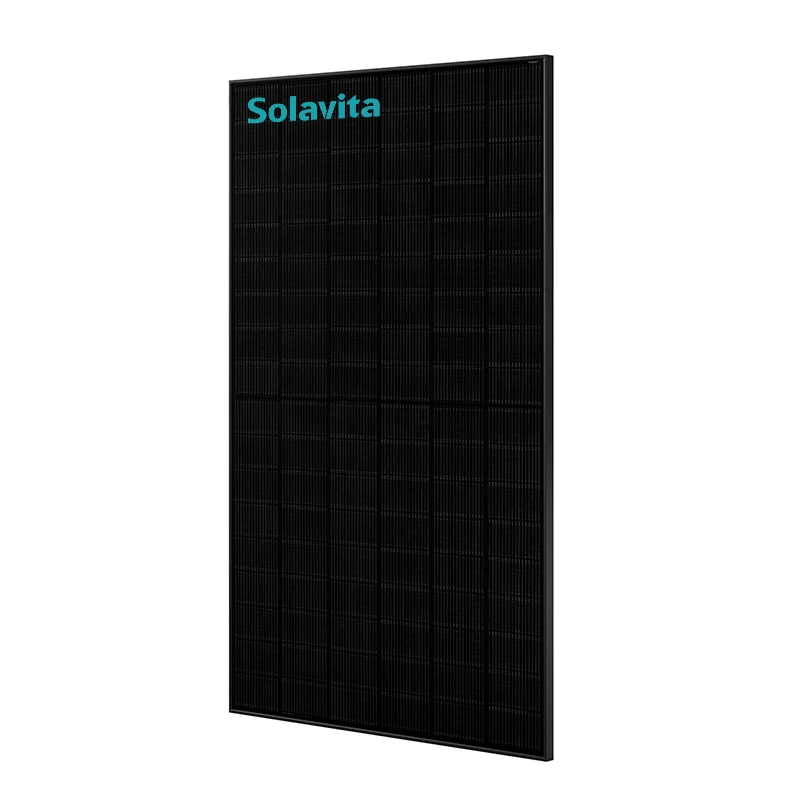 Солнечные энергетические панели Solavita полностью черные 410 ~ 430 Вт линейная гарантия на 30 лет TUV IEC