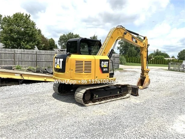 Низкие рабочие часы хорошее состояние б/у экскаватор Cat 307e2 мини-экскаватор в наличии