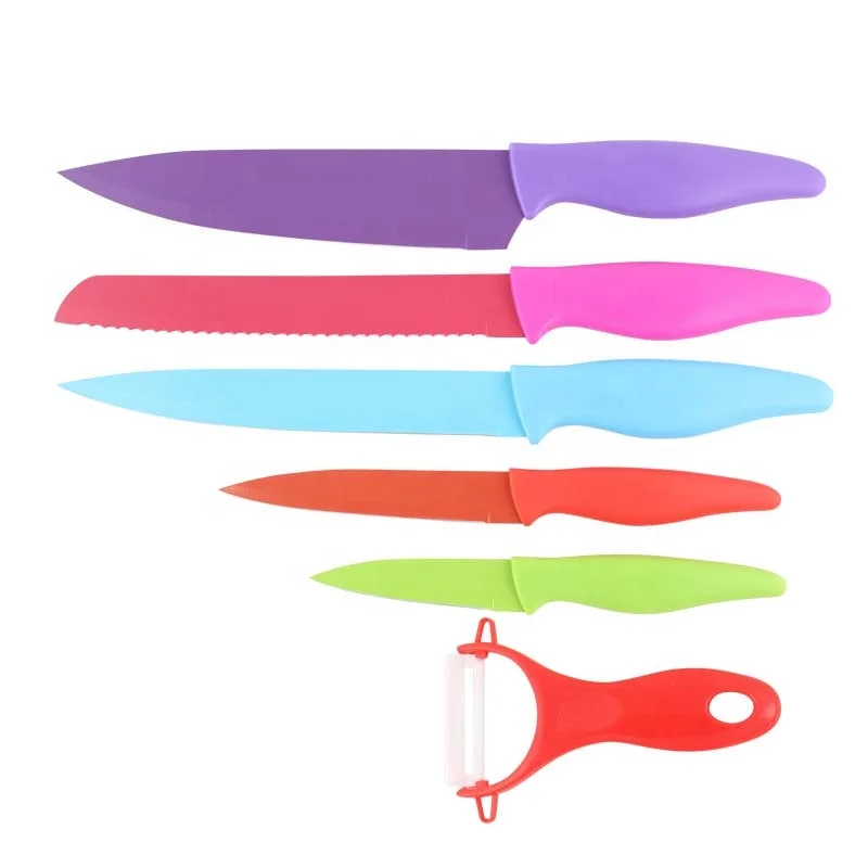 5 шт. набор кухонных ножей из нержавеющей стали