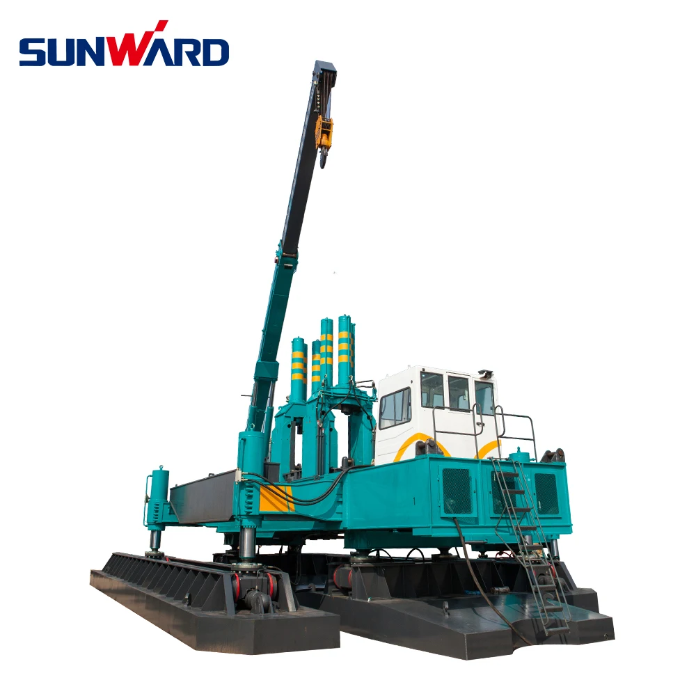 SUNWARD ZJY100B- Series Hydraulic Static Pile Driver rotary drilling rigs Cheap Price