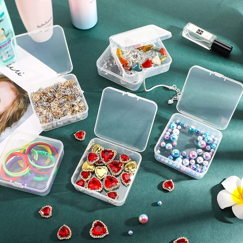 Dust Patch Storage Box Diamond Picture Seal Wholesale Transparent Plastic Storage Box