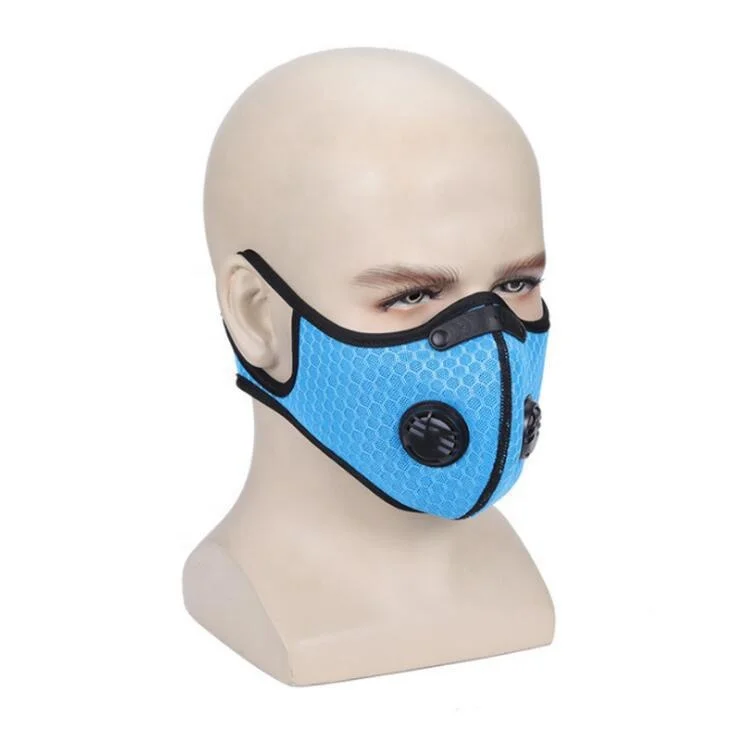
Outdoor Sport Anti Pollution Dust Reusable Activated Carbon Filter Mask for Motorcycle 