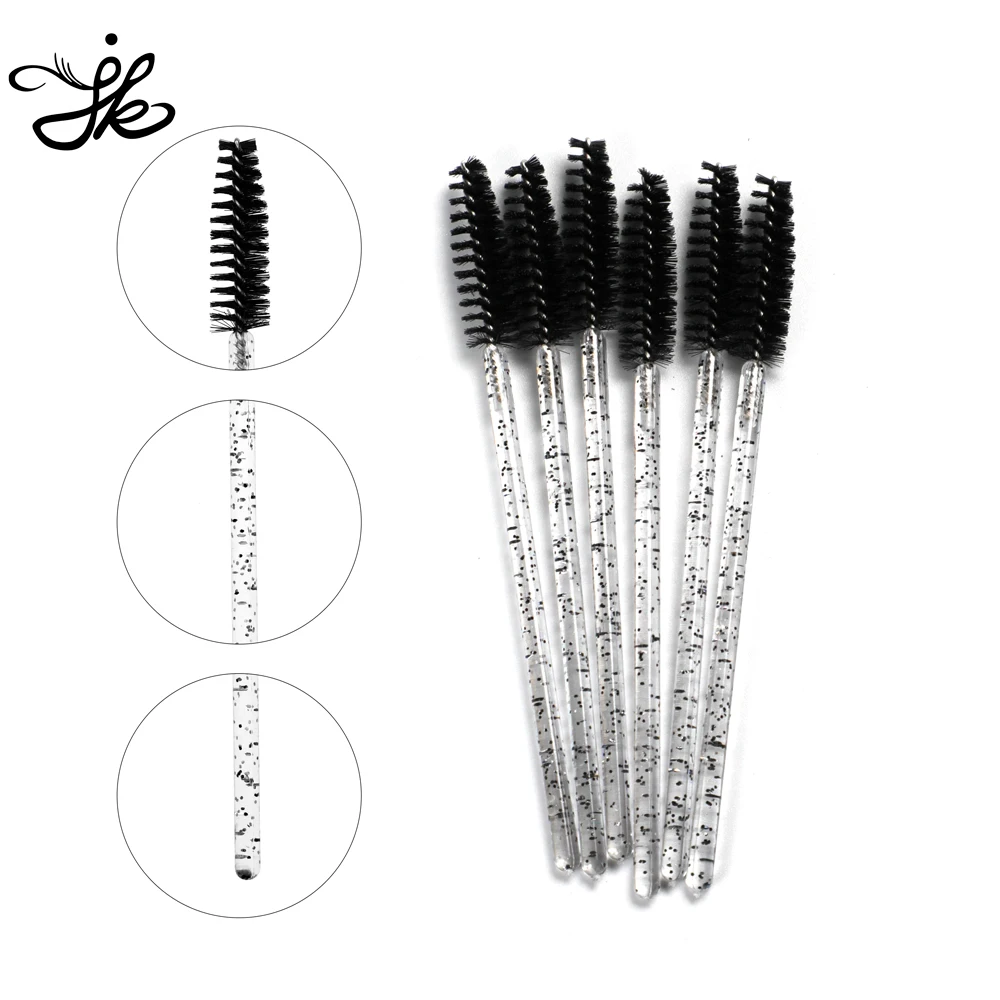 
Handle Quality Professional Makeup Brush Set Custom Brow Sets Crystal Mascara Wand 
