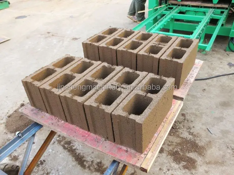 QT4-26 cement brick price in india hollow concrete block making machine