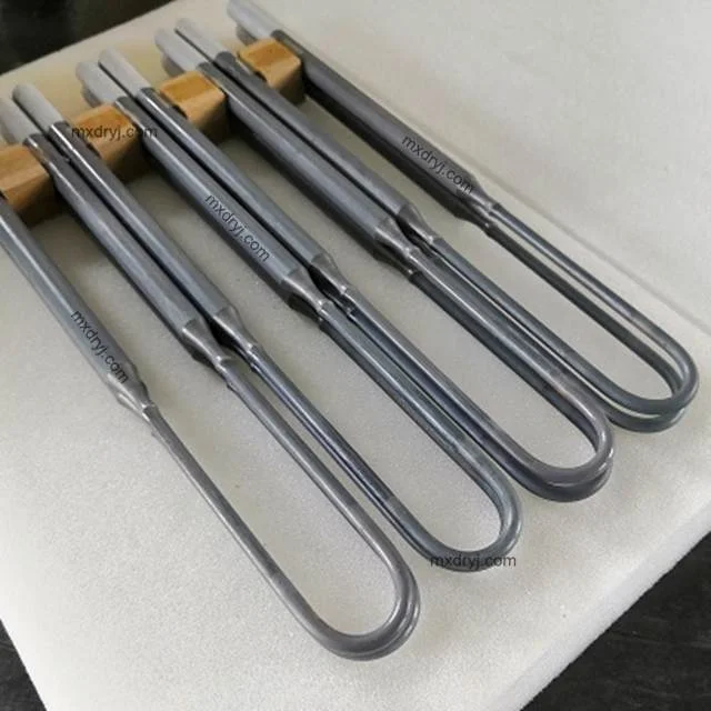 High temp tube electric 1700 vertical molybdenum silicide furnace tube rod