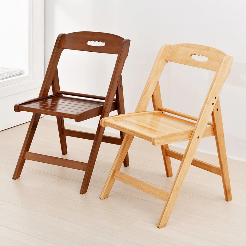 Modern Solid Wood Indoor/Outdoor Folding Chair Dining Chair Garden Chair