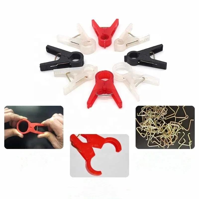 wholesale Plastic Plant Support Clip Tomato clip tomato greenhouse clips