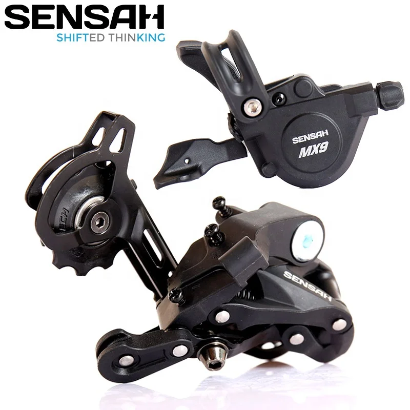 2021 Authentic sensah MX9 3X9 27speed lever front rear derailleur MTB mountain bike bicycle groupset for shimano
