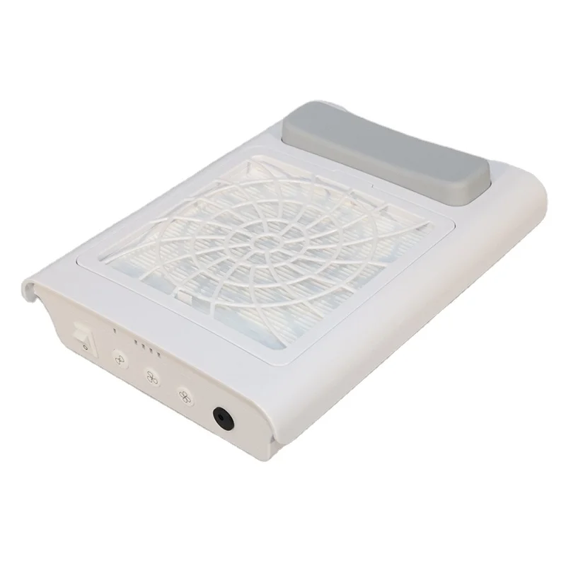 Nail Dust Collector 48W Brushless Powerful Nails Dust Extractor Vacuum Dust Suction Cleaner Machine Manicure for Gel Nails Salon