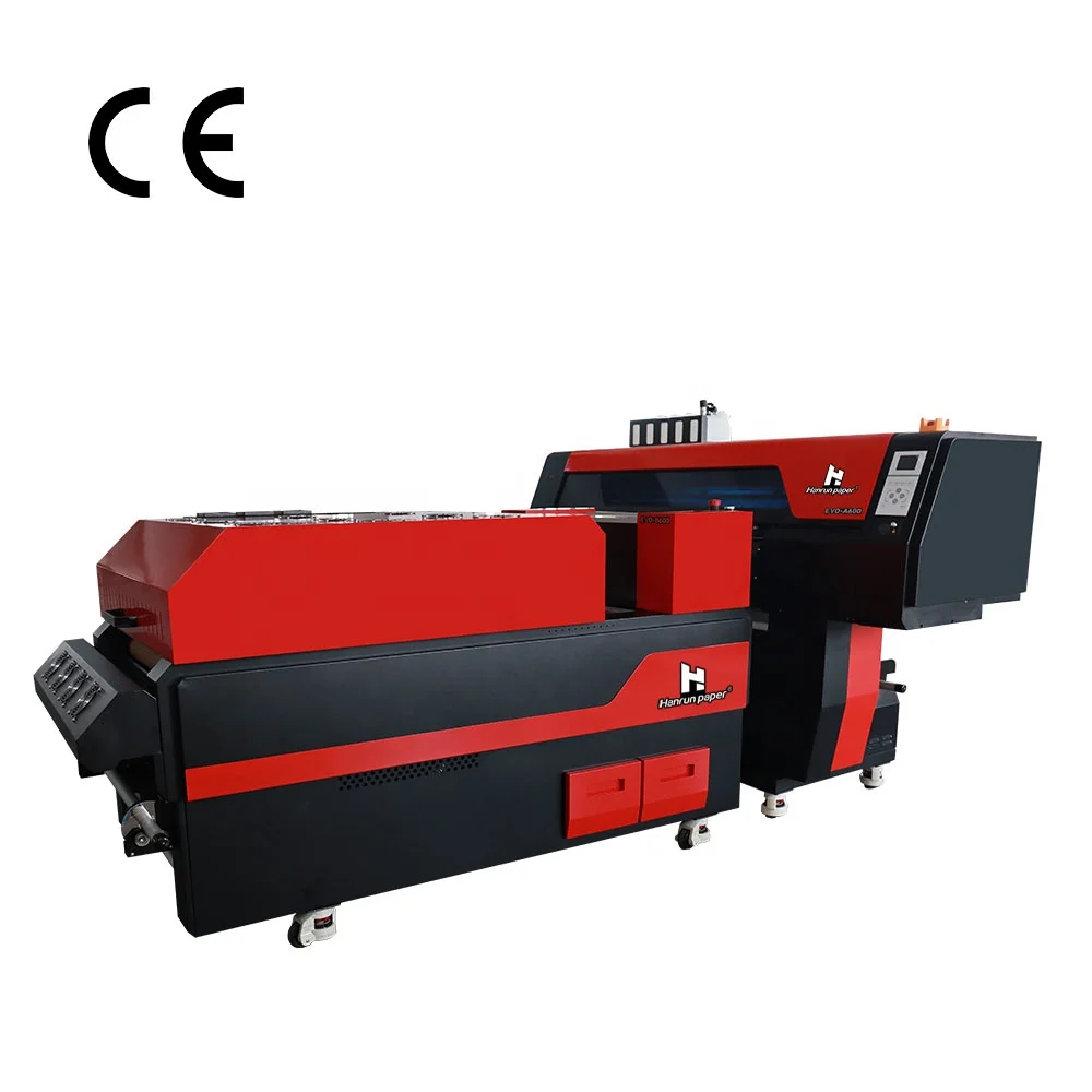 best high speed dual head i3200 dtf printer printing machine tshirt dtf printer 60cm with powder shaker