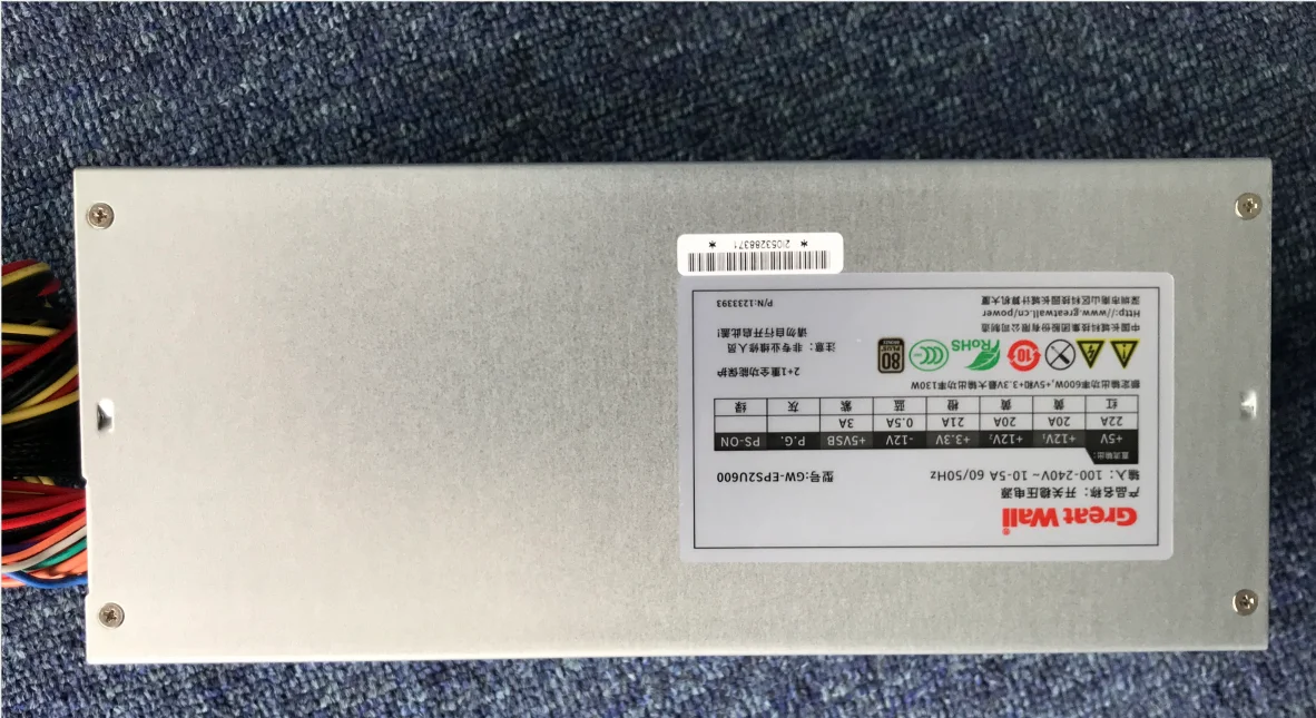 2u server case 8bays rackmount chassis 19inch storage nas hotswap case with 2u 600W psu