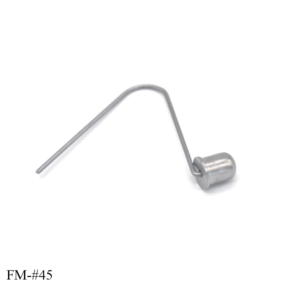 V Shape Single Head Steel Wire Spring Clip Tent Pole Push Button Spring Locking Tube Pin