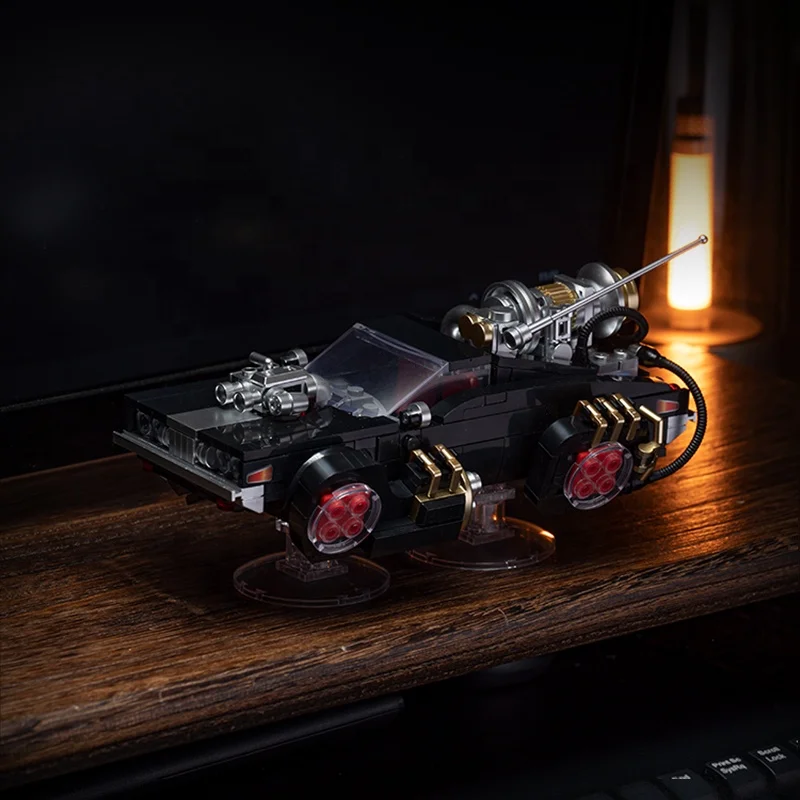 Small car toys Super Sports Car Model Building Block Sets Container display box Assembly boys toys car