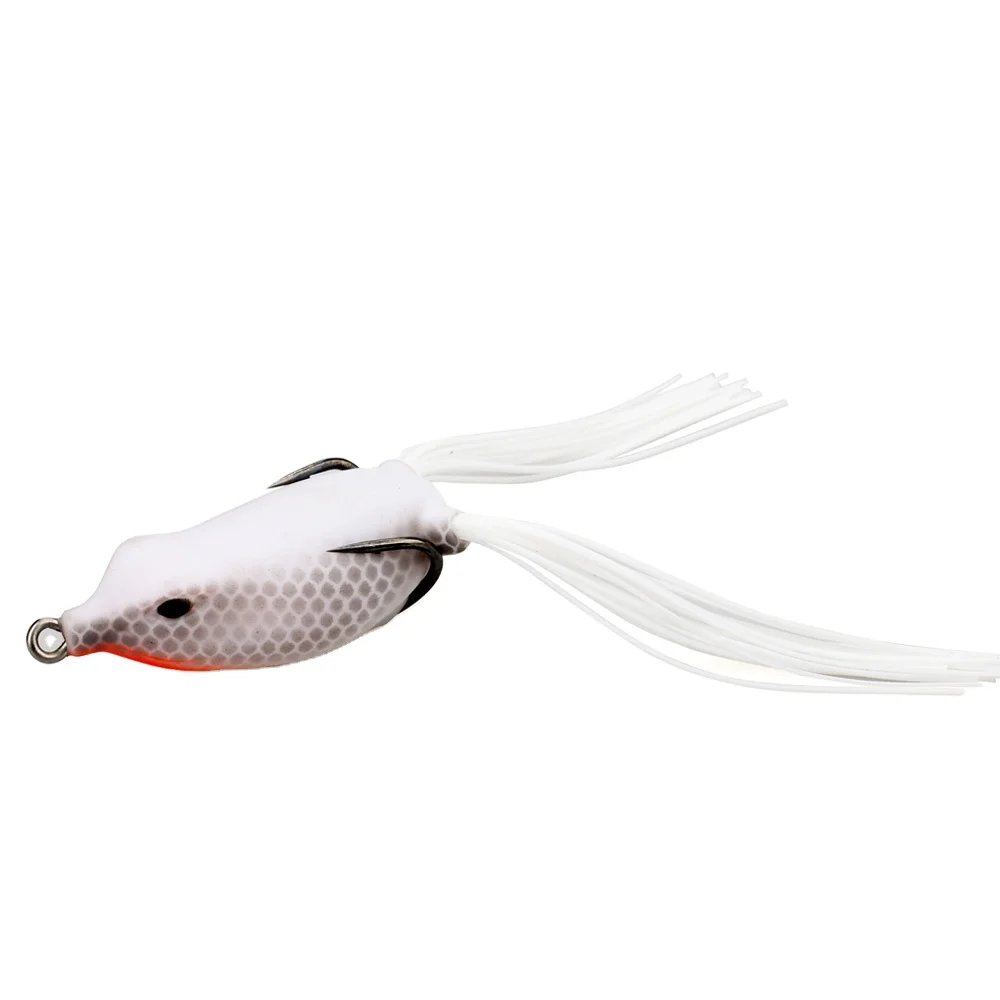 High Quality Kopper Live Target Frog Lure 50mm/6g Topwater Simulation Frog Snakehead Lure Fishing Lure Soft Bass Bait