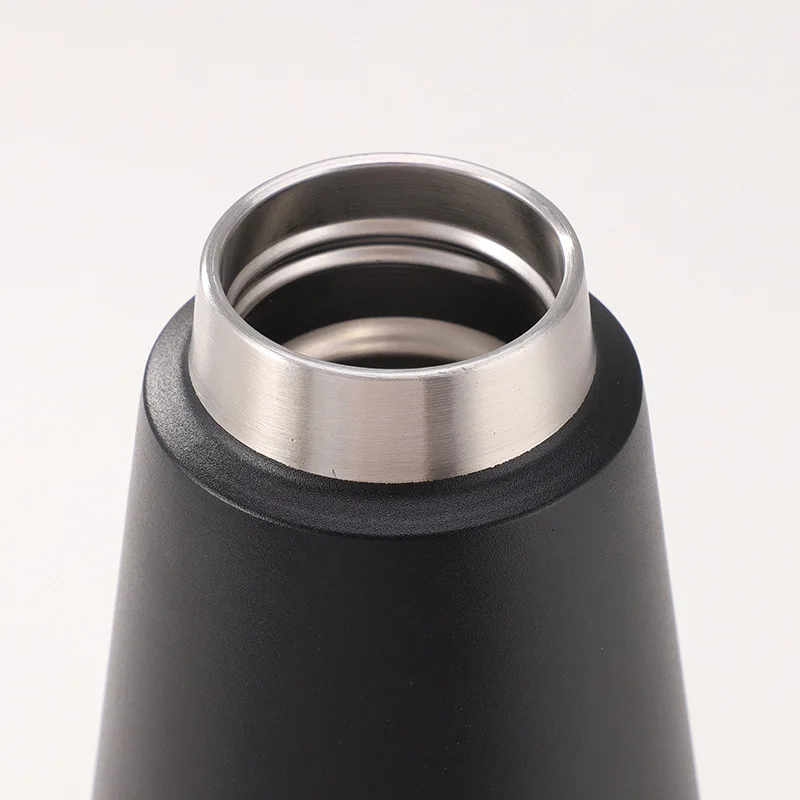 Custom 580ml 1080ml leakproof double wall vacuum large flask 316 stainless steel insulated thermal water bottle with handle