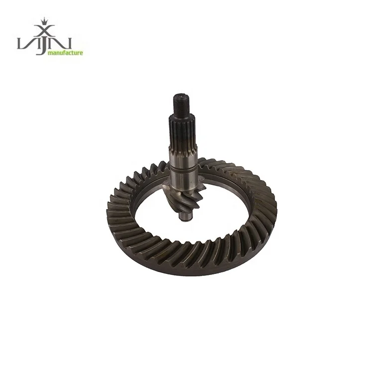differential gears ratio 6x38 7x37 8x39 9x39 crown gear pinion for jcb crown wheel pinion ring gear and pinion