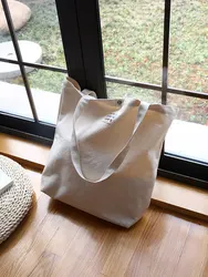 tote bag large shoulder capacity  canvas shopping bag cloth bag