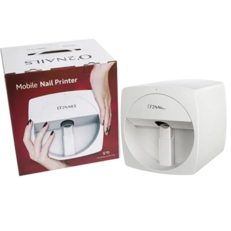 automatic 3d intelligent manicure diy digital art designs finger nails printing machine for salon use