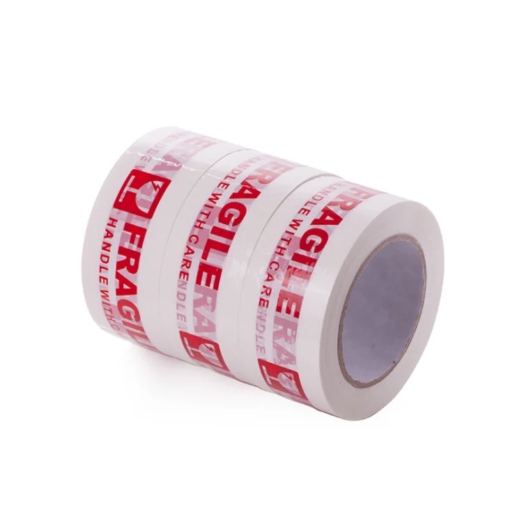 Hot Selling And Good Price Printed Bopp Carton Sealing Fragile Packaging Tape