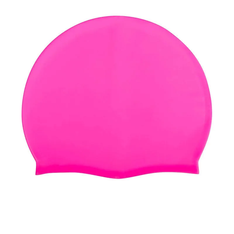 Adult customized logo swimming pool silicone latex swim cap