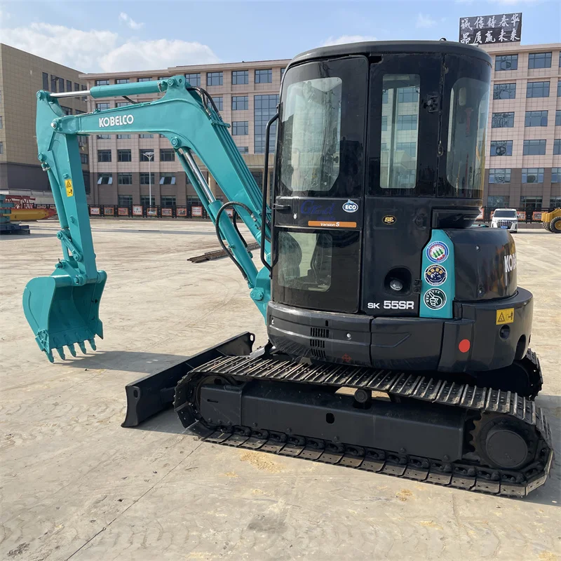 Красивая цена подержанный экскаватор Kobelco SK55sr 5 тонн 60 75 120 для продажи